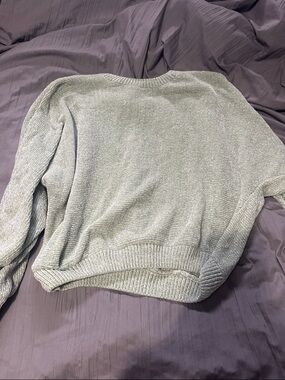 Light Green Women's Knit Sweater